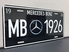 Usado, Placa de licença Mercedes Benz estilo retrô reprodução decoração placa de garagem comprar usado  Enviando para Brazil
