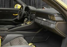 Usado, Porsche 991 Gt 3 Turbo S Blk Cuero Amarillo Costura Tablero Tabla R&L End Fundas segunda mano  Embacar hacia Argentina