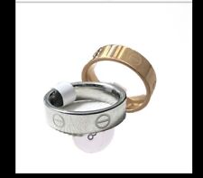 Usado, Paquete de anillos de moda de oro y plata a juego talla 8 segunda mano  Embacar hacia Mexico
