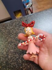Dr. Seuss Department 56 Ornament Grinch Cindy Lou, used for sale  Shipping to South Africa