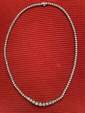 diamond tennis necklace for sale  Virginia Beach