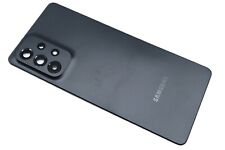 Usado, Tapa de batería original Samsung Galaxy A53 5G SM-A536 cubierta trasera vidrio de cámara negro B segunda mano  Embacar hacia Argentina
