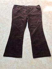 Brown corduroy trousers for sale  POLEGATE