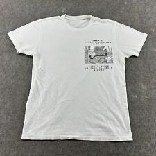 Camisa masculina streetwear grande branca gráfica Virgil Abloh Memorial 2020 Chicago IL comprar usado  Enviando para Brazil