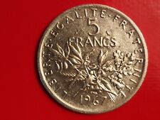 Francs argent semeuse1967 d'occasion  Bacqueville-en-Caux