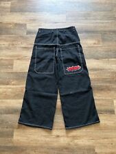 Jeans vintage Y2K jeans folgado tamanho 33x30 Skate Rave JNCO punk grunge perna larga comprar usado  Enviando para Brazil