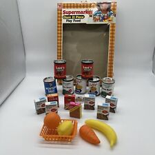 Vintage Supermercado Play Food Fingir Mercearia Latas E Comida Embalada 1981 Caixa Original comprar usado  Enviando para Brazil