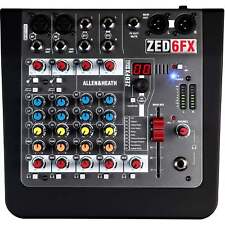 Allen and Heath Zed-6FX 6-Channel Compact Mixer for sale  Shipping to South Africa