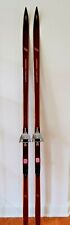VINTAGE TOPPEN TUR-LETT WOODEN CROSS COUNTRY SKIS 200 A4 WITH SKILOM BINDINGS for sale  Cohoes