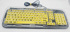 Teclado Big & Bright EZ See alto contraste teclas grandes teclado com deficiência visual comprar usado  Enviando para Brazil