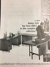 Anuncio de muebles de oficina modular de escritorio Myrtle 1962 estilo moderno mediados de siglo segunda mano  Embacar hacia Argentina