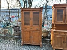 Antik weichholz vitrine gebraucht kaufen  Lohhausen