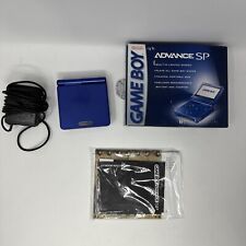 Console Nintendo Game Boy Advance SP original autêntico - Azul cobalto AGS-001 comprar usado  Enviando para Brazil