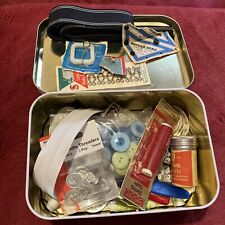 Tin containing sewing for sale  READING