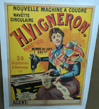 Affiche ancienne machine d'occasion  Marseille I