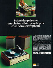 Publicite 1968 schneider d'occasion  Le Luc