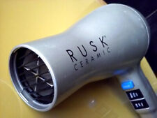 Rusk Ceramic silver 1900W hair blow dryer IR2002SV has SCUFFS and MARKS for sale  Shipping to South Africa