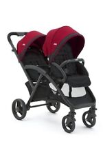 Used, Joie Evalite Duo Double Tandem Baby Stroller Buggy Pushchair - Red/black for sale  Shipping to South Africa