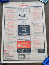 Aushang fahrplan bahnhof gebraucht kaufen  Bonn