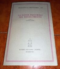 Carrai poesia pastorale usato  Italia