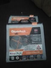 Autosock AL111 2 Bags For 4 Super Single Tires On Semi Truck Sock Tire Chain, used for sale  Shipping to South Africa