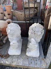 Cement lion pair for sale  Mount Holly Springs