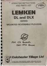 Lemken mounted reversible for sale  CALLINGTON