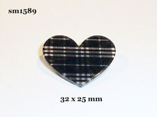 Acrylic heart brooch for sale  COLDSTREAM