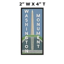 Washington monument embroidere for sale  Shipping to Ireland