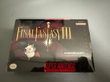 Final Fantasy III NOVO NA CAIXA Totalmente CIB, MAPA, PÔSTER, PROMO., usado comprar usado  Enviando para Brazil