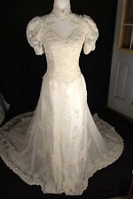 elegant antique wedding dress for sale  Alvarado