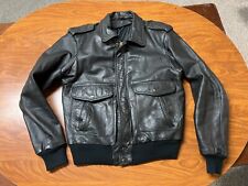 men s leather bomber jacket for sale  Terre Haute