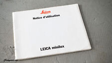 Leica minilux mode d'occasion  Lyon VIII