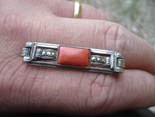 broche ancienne argent marcassite d'occasion broche ancienne argent marcassite d'occasion La Madeleine