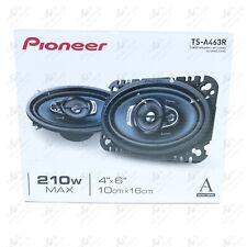 Pioneer - 4" x 6" 3-way Coaxial Speakers (Pair) TS-A463R, used for sale  Shipping to South Africa