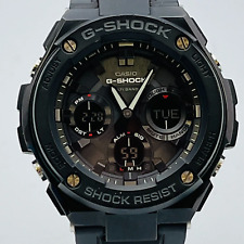 Relógio de pulso masculino CASIO G-Shock GST-W100G solar Digiana borracha preta 43,8 mm comprar usado  Enviando para Brazil