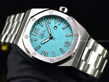Usado, Invicta 48mm relógio masculino HURACAN mostrador turquesa pulseira de aço inoxidável quartzo comprar usado  Enviando para Brazil