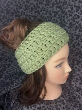 Green summer headband for sale  Shipping to Ireland