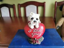 Resin love westie for sale  OXFORD