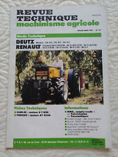 Revue technique tracteur d'occasion  Romans-sur-Isère