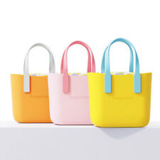 Bolsa feminina moda cores doces sacolas de compras à prova d'água bolsa de mão de armazenamento EVA comprar usado  Enviando para Brazil