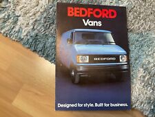 Bedford vans brochure for sale  PONTYPRIDD