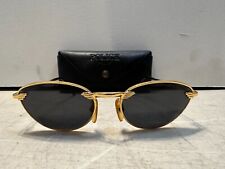 Used, POLICE 2195 COL. 004 Gold Frame Gray Lens Sunglasses Made in Italy with Case for sale  Shipping to South Africa