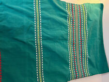 Green cotton embroidered for sale  Houston