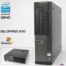PC Computer Dell OptiPlex 3010 Intel G640 4GB DDR3 250GB HDD Windows XP 7 HDMI for sale  Shipping to South Africa