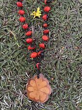 Ayahuasca Talisman Amulet Peruvian Jungle Huayruro Seed Necklace for sale  Shipping to South Africa