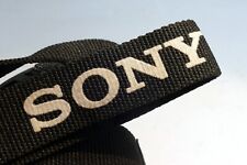 Alça de ombro para câmera Sony nylon lona preta Cyber-shot 2cm de largura - OEM original comprar usado  Enviando para Brazil