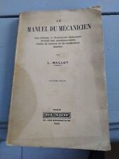 Manuel mécanicien maillot d'occasion  Ouistreham