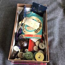 Box old buttons for sale  UK