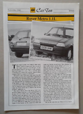 Rover metro 1.1 for sale  BOURNE